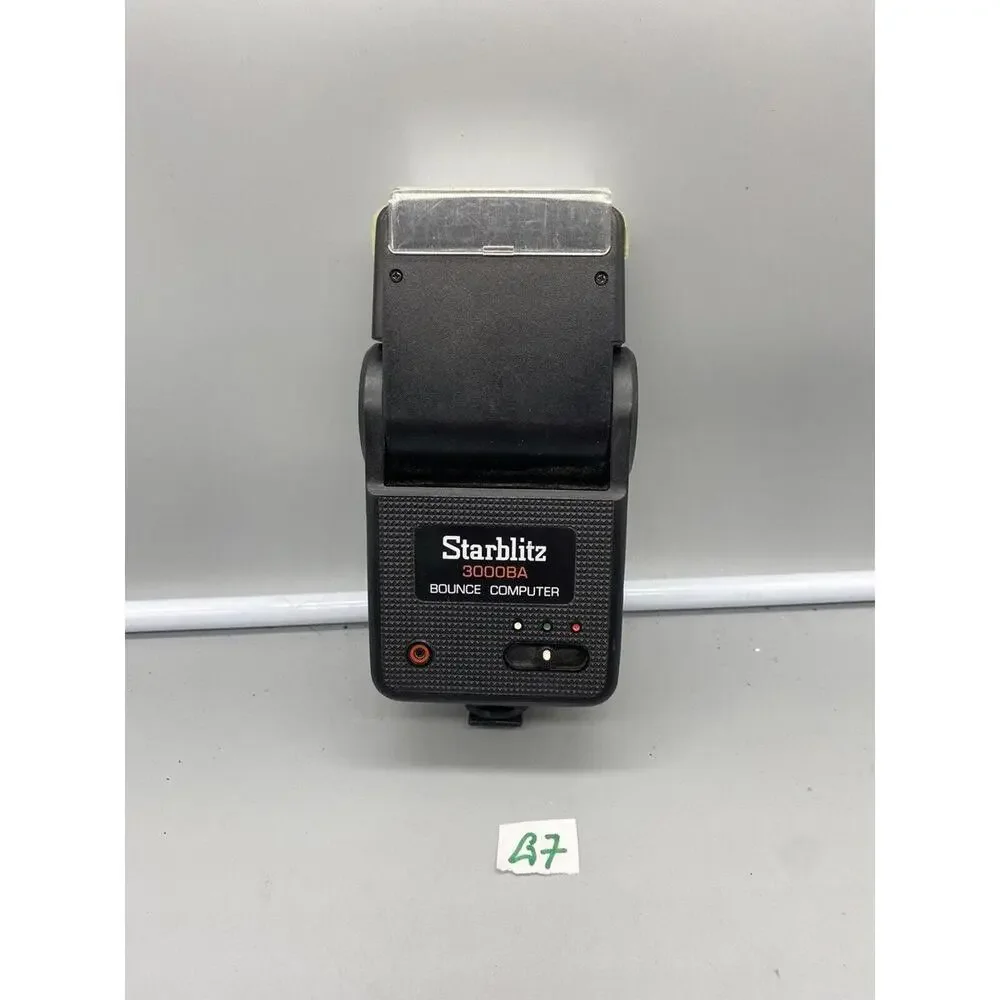 Starblitz 3000BA-Twin Bounce Dual Thyristor Camera Flash – Working/Tested